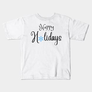 Happy Holidays Kids T-Shirt